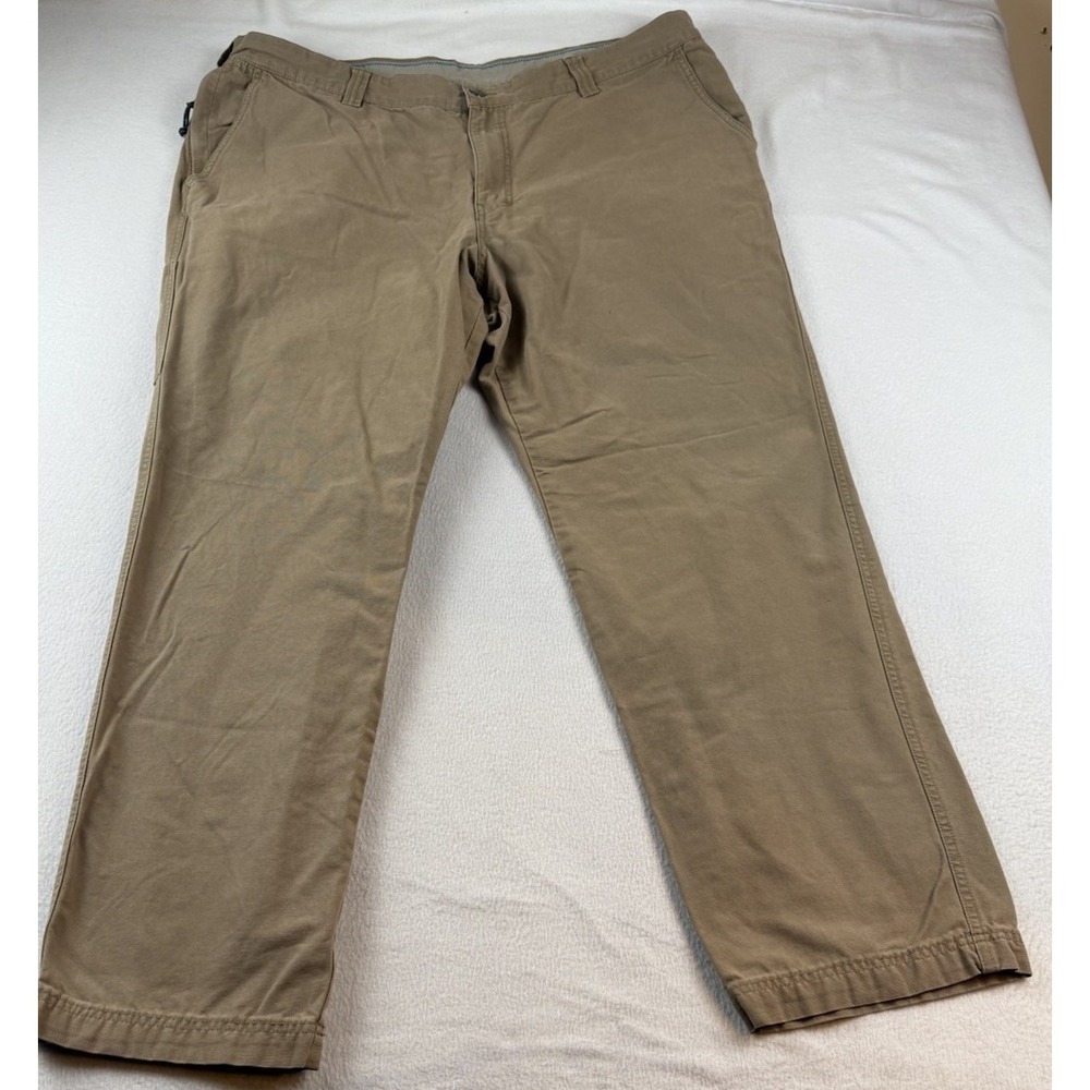 COLUMBIA SPORTSWEAR CO. MEN'S  Brown CANVAS UTILITY PANTS 44x32